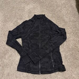 lululemon athletica Black Camouflage Utility Jacket